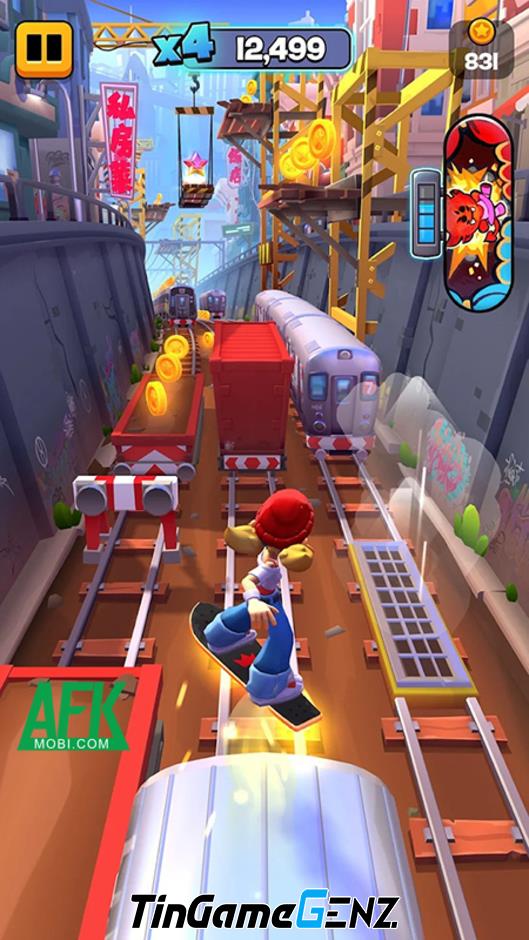 Subway Surfers City: Phiên bản mới hấp dẫn của series game Subway Surfers