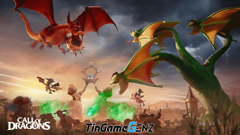 Sức hút của Call Of Dragons đối với game thủ Việt