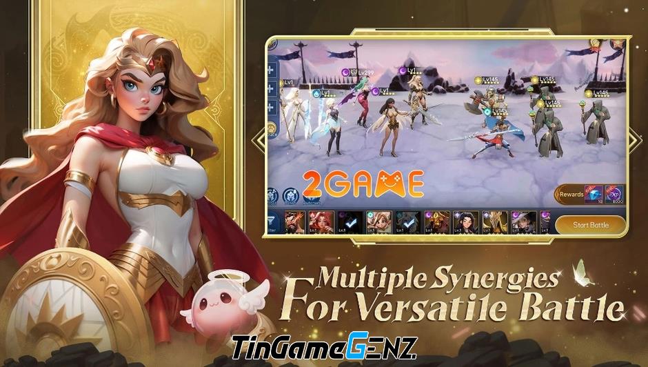 Summoners Kingdom: Goddess - Game chiến thuật hấp dẫn đã trở lại