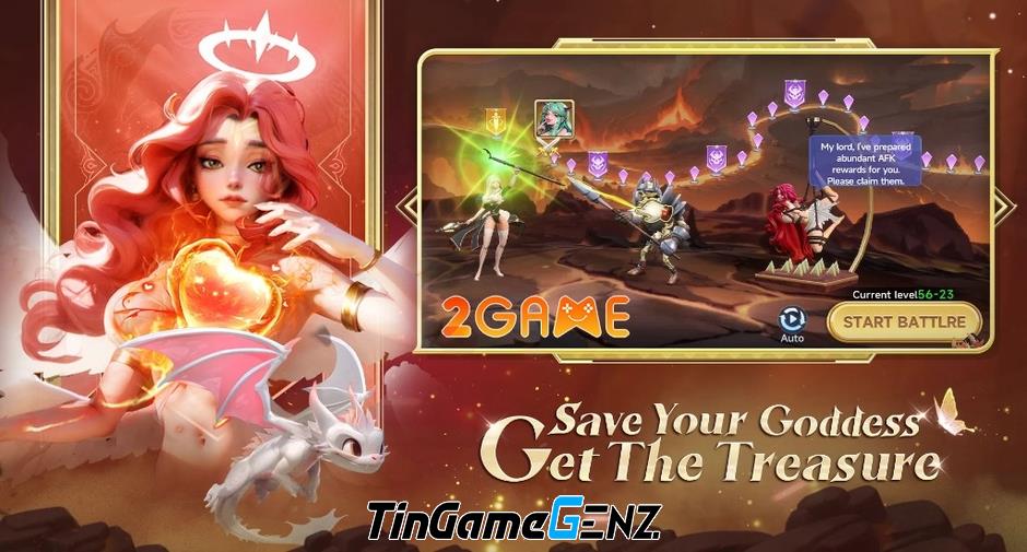 Summoners Kingdom: Goddess - Game chiến thuật hấp dẫn đã trở lại