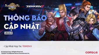 "Summoners War Chính Thức Ra Mắt Bản Cập Nhật Hợp Tác Với TEKKEN 8 - Đánh Thức Bản Năng Chiến Đấu Của Bạn!"