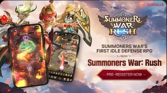 "Summoners War: Rush - Tựa Game Nhập Vai Phòng Thủ Tháp Nhàn Rỗi Mới Ra Mắt Đăng Ký Trên Mobile"