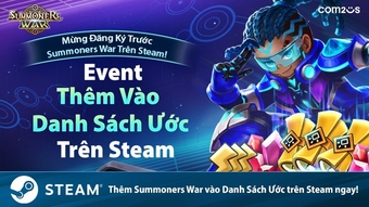 "Summoners War tăng level tối đa lên 100 trước khi phát hành trên Steam"