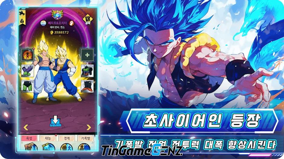 Super Fight Z: Trải nghiệm chiến thuật đỉnh cao trong thế giới Dragon Ball