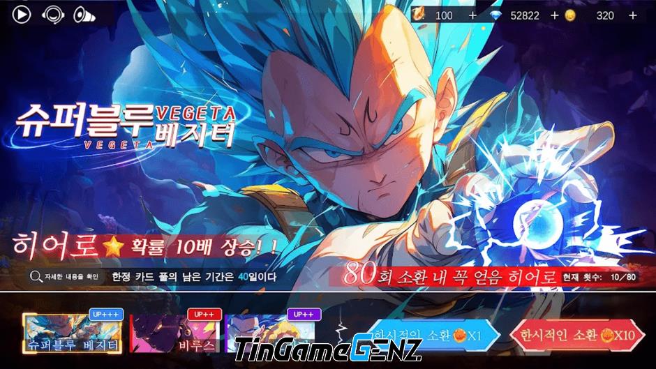 Super Fight Z: Trải nghiệm chiến thuật đỉnh cao trong thế giới Dragon Ball