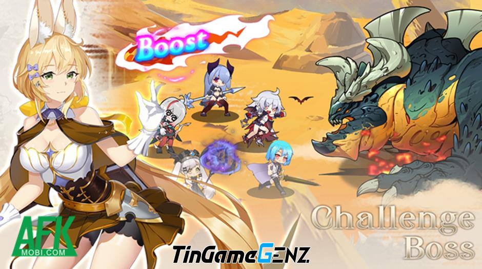 Sưu tập cô nàng đáng yêu trong game Ark Battle Girls – Idle RPG