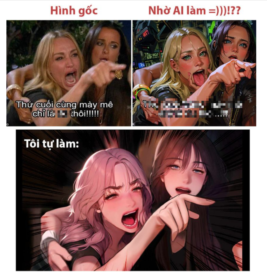 Tái hiện lại một biểu tượng meme huyền thoại, một nghệ sĩ nữ bí ẩn đã thể hiện tài năng của mình ở mức đỉnh cao, gây ấn tượng mạnh hơn cả trí tuệ nhân tạo.