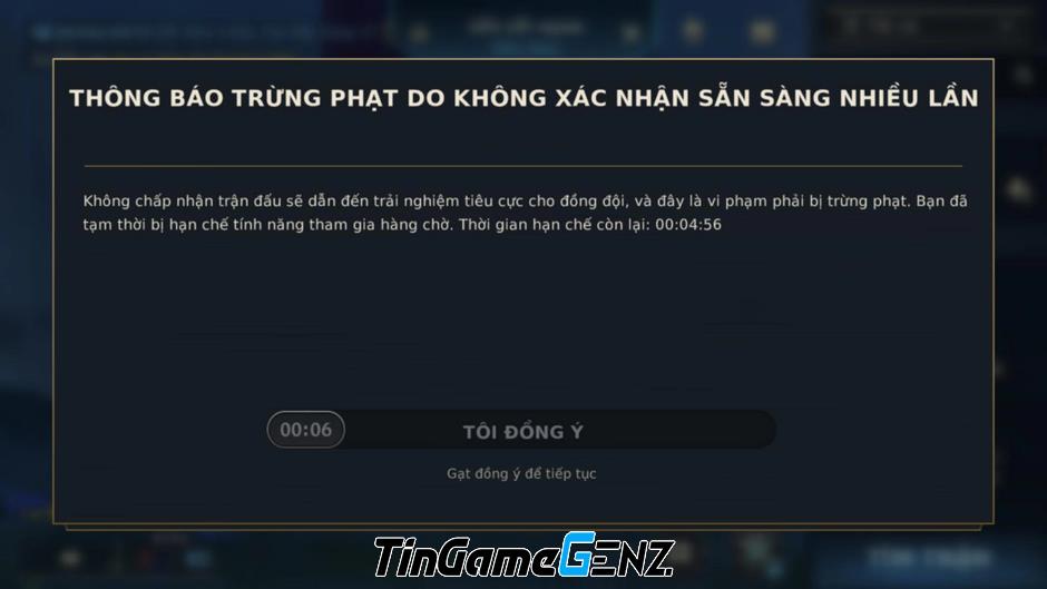 Tài khoản Tốc Chiến bị trừng phạt do vi phạm luật chơi, khiến người xem đau lòng.