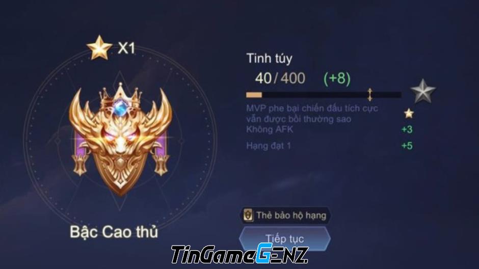 Tại sao game thủ Liên Quân cảm thấy không hài lòng khi phải đổ mồ hôi để trở thành Cao thủ