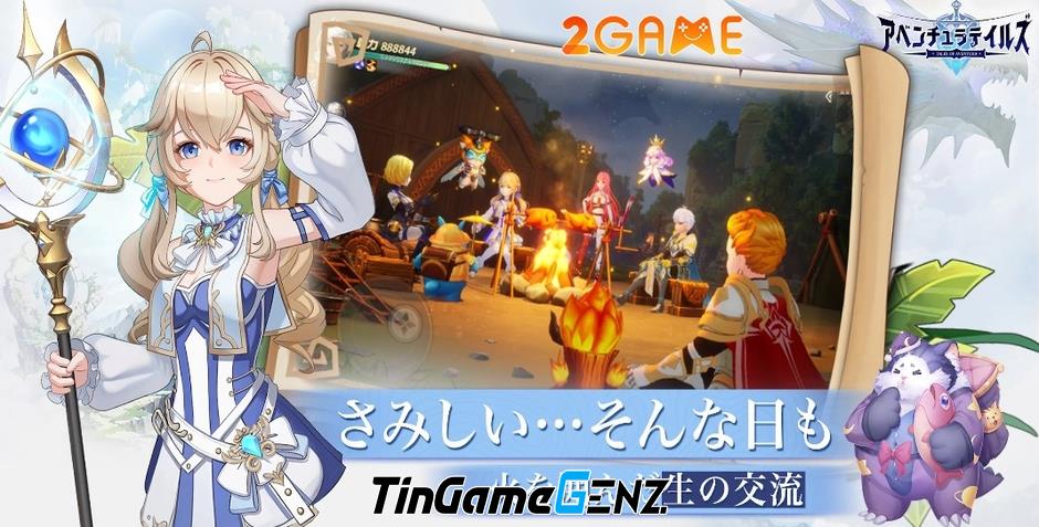 Tales of Aventura - Game nhập vai phiêu lưu đồ họa đẹp