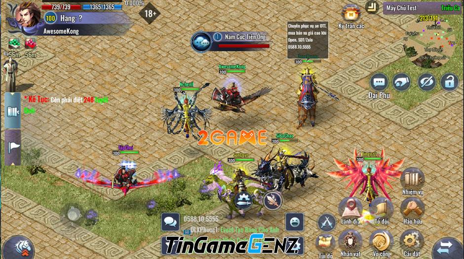 Tam Giới Phân Tranh Mobile: Huyền thoại MMORPG đáng kỳ vọng?