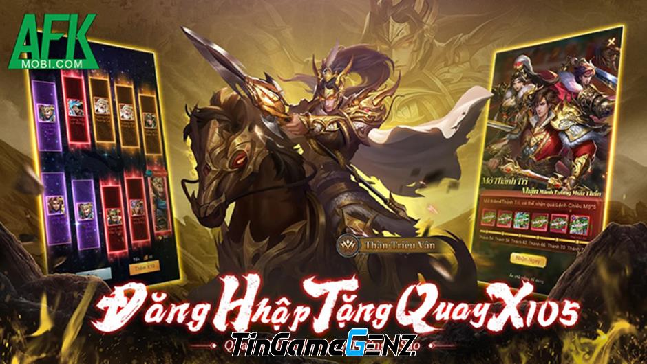 Tam Quốc Chí: Thần Ma - Game mới ra mắt cho game thủ Việt Nam