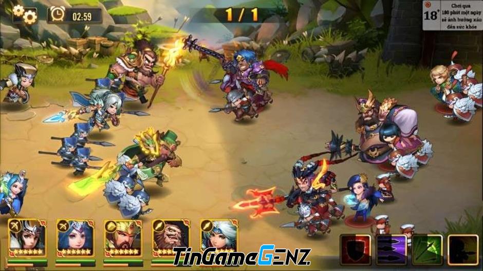 Tam Quốc X: Game chiến thuật hấp dẫn, thu hút hàng triệu người chơi, do Funtap ra mắt vào tháng 11