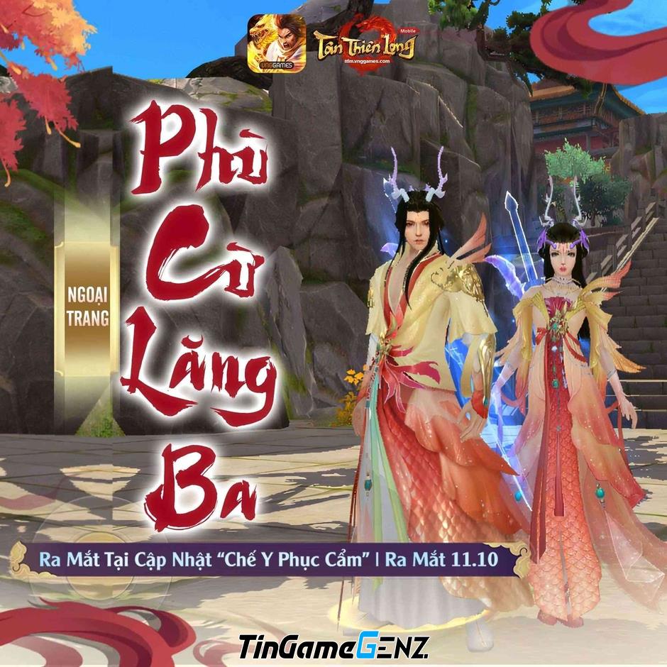 Tân Thiên Long Mobile hứa hẹn phiên bản mới 'chill' cho game thủ với cập nhật Tháng 10!