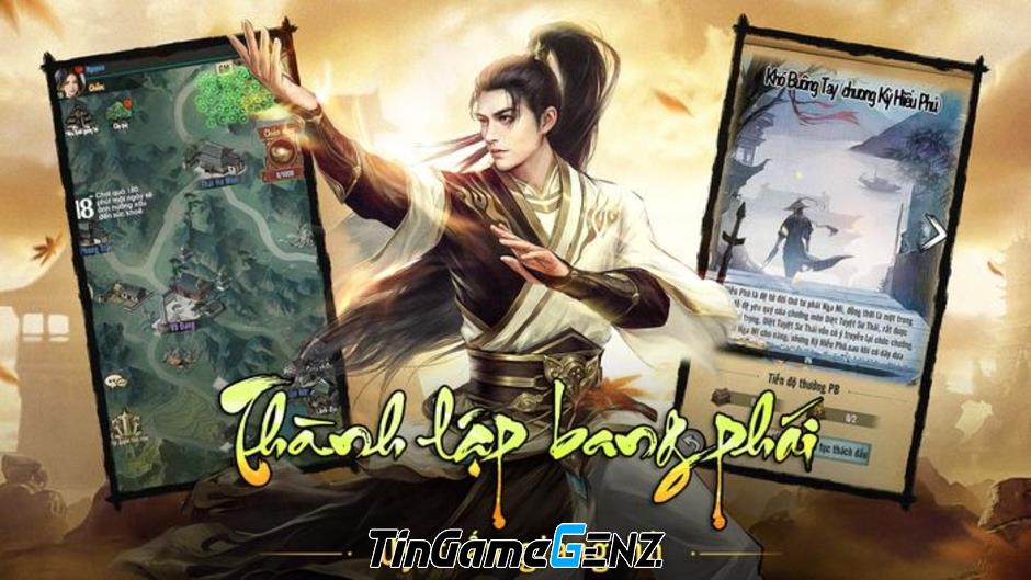 Tân Ỷ Thiên: Giang Hồ Lệnh - Game nhập võ hiệp mới trên Mobile, đăng ký trước ngay!