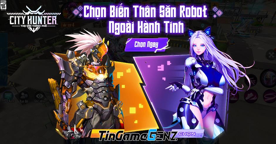 Tặng 300 giftcode game City Hunter: Thợ Săn Thành Phố mới ra mắt