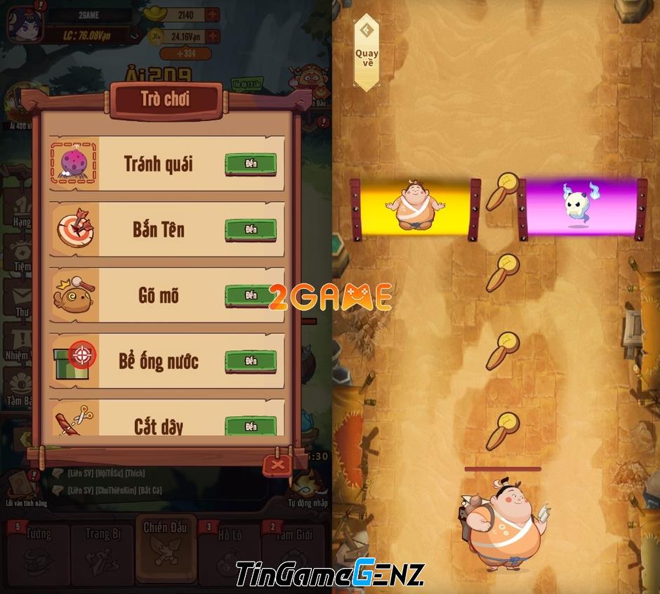 Tây Du Béo VNG – Game giải trí hấp dẫn mà game thủ không thể bỏ qua