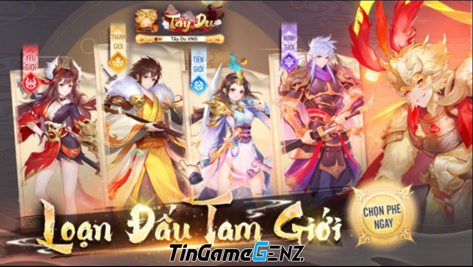 Tây Du VNG: Náo Loạn Tam Giới thu hút sự chú ý của cộng đồng game CBG