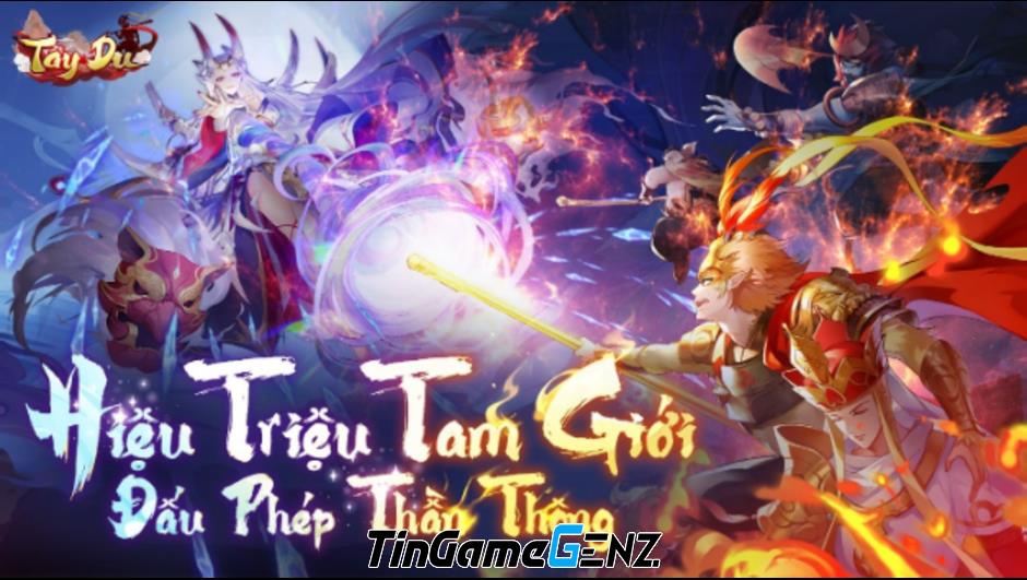 Tây Du VNG: Náo Loạn Tam Giới thu hút sự chú ý của cộng đồng game CBG