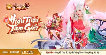 Tây Du VNG ra mắt game tại trung tâm Hà Nội: Đại Náo Tam Giới