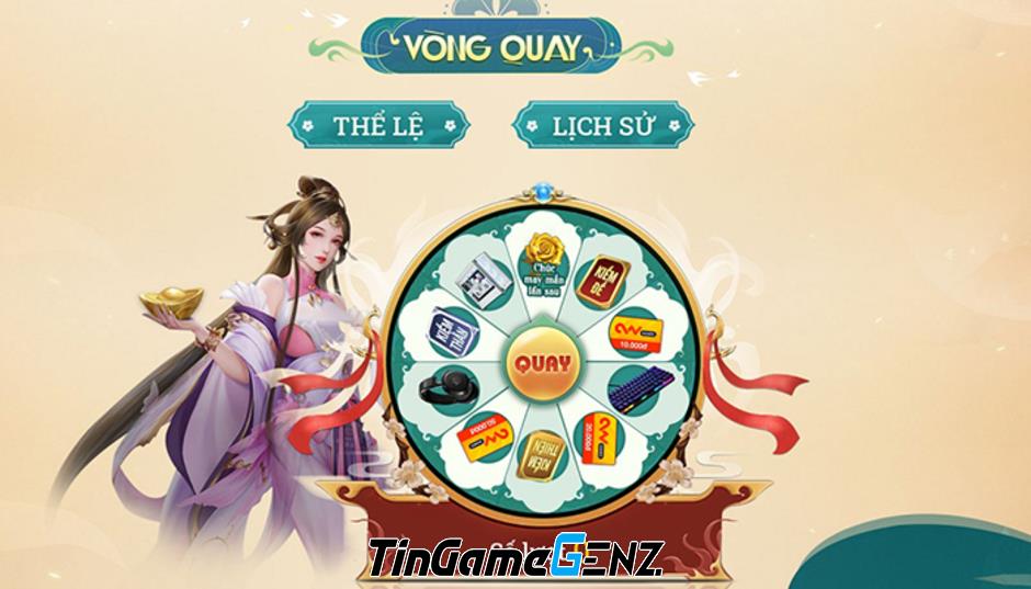 Teaser game Kiếm Vũ CMN: Quà tặng trị giá lên đến 100 triệu