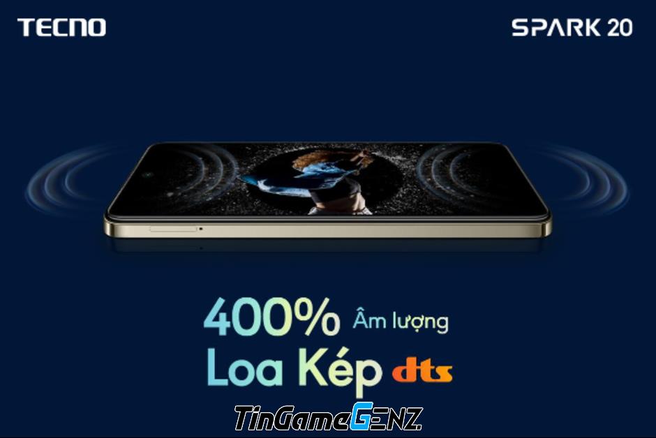 TECNO SPARK 20 ra mắt với camera sắc nét và hiệu năng vượt trội