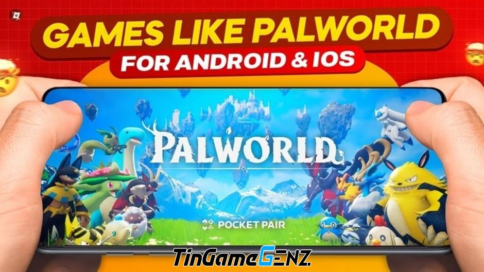 Tencent chuẩn bị phát triển game di động Palworld-inspired