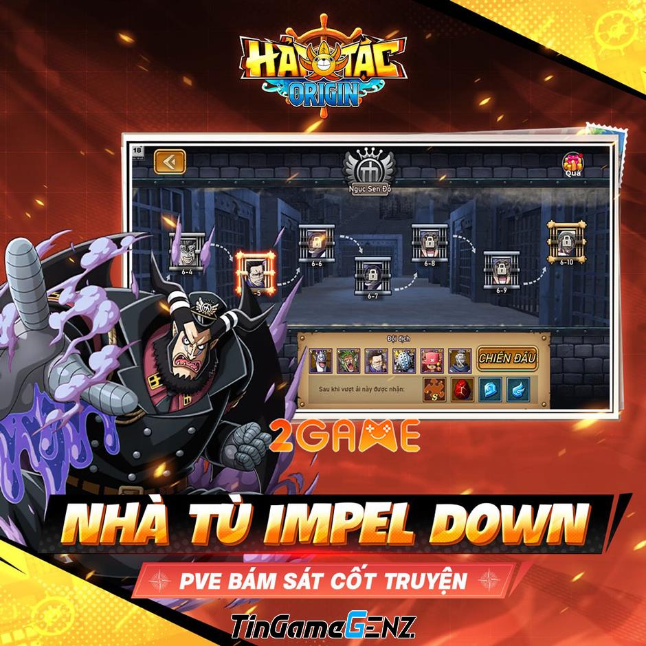 Tham gia Đại Hải Trình cùng băng mũ rơm trong game thẻ tướng Hải Tặc Origin sắp ra mắt