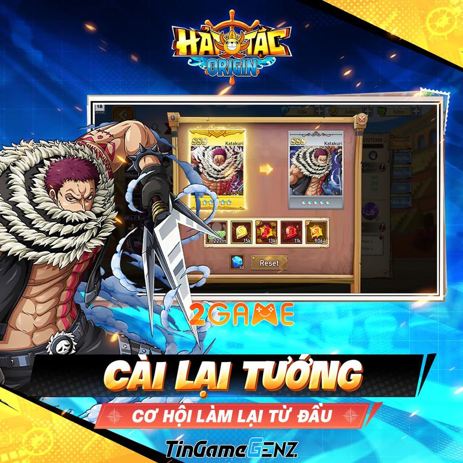 Tham gia Đại Hải Trình cùng băng mũ rơm trong game thẻ tướng Hải Tặc Origin sắp ra mắt