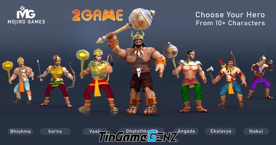 Tham gia trận chiến với Thần Khỉ trong trò chơi Hanuman & Fighters Versus Evil