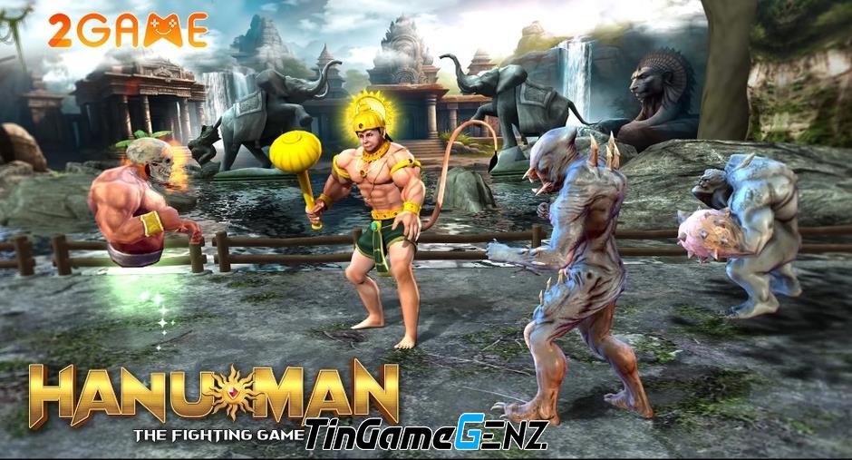 Tham gia trận chiến với Thần Khỉ trong trò chơi Hanuman & Fighters Versus Evil