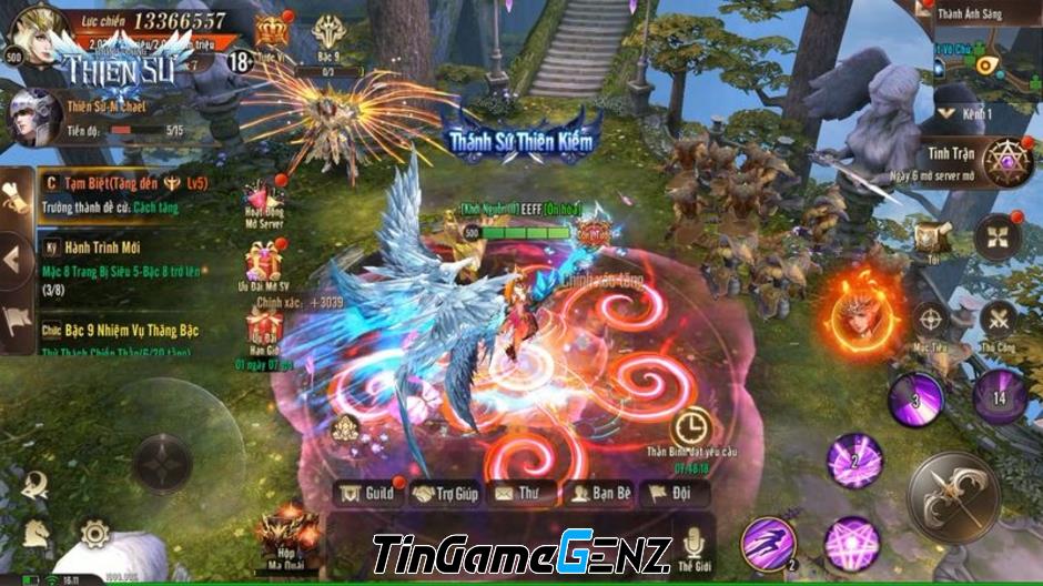 Thánh Quang Thiên Sứ: Game nhập vai siêu phẩm mở Closed Beta hôm nay