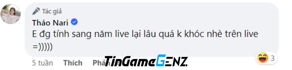 Thảo Nari tiết lộ kế hoạch trở lại và nhắc lại kỷ niệm buồn trên sóng của cô