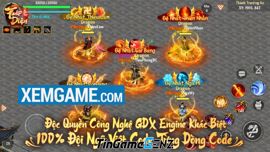 Thập Diện Mai Phục – Game kiếm hiệp chính thức 100% phát triển bởi người Việt