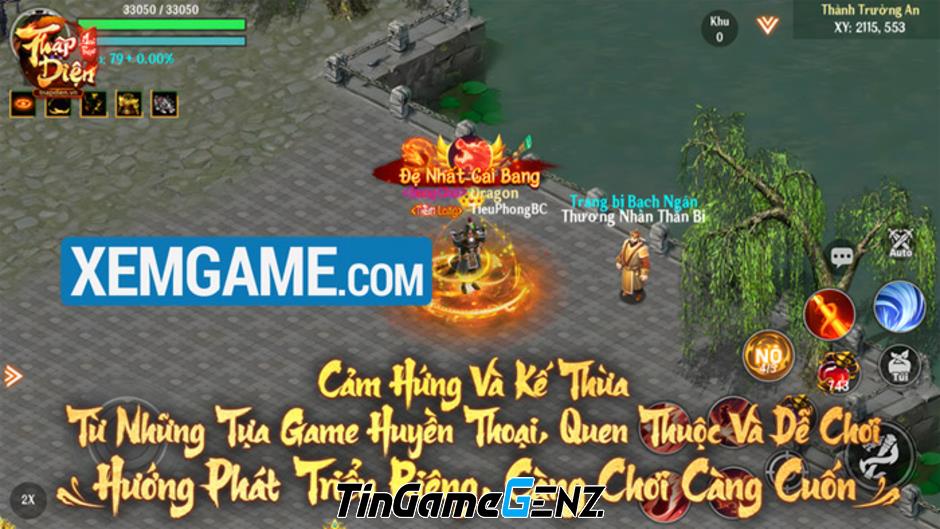 Thập Diện Mai Phục – Game kiếm hiệp chính thức 100% phát triển bởi người Việt