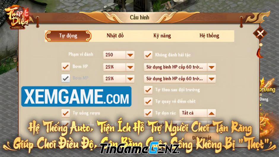 Thập Diện Mai Phục – Game kiếm hiệp chính thức 100% phát triển bởi người Việt