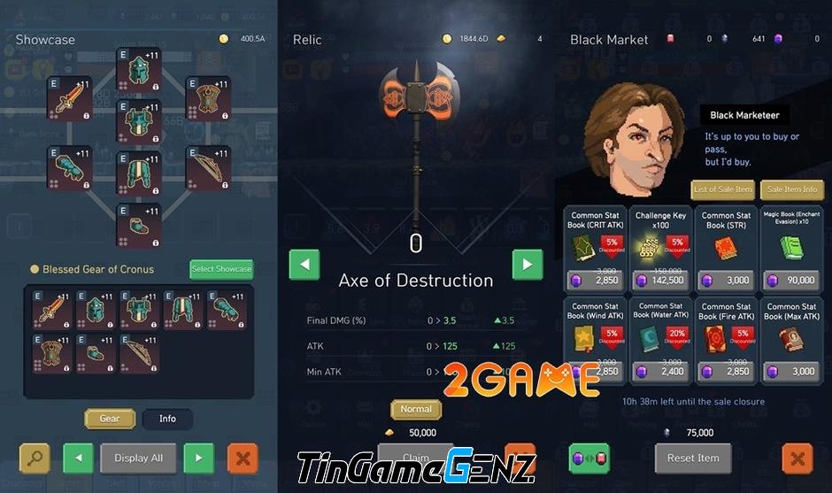 The Demonized: Idle RPG - Game nhập vai hành động pixel chất lượng cao