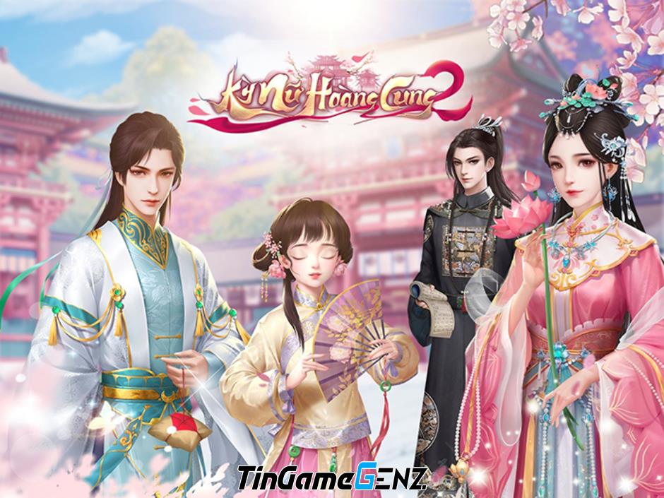 Thể hiện quyền lực với Kỳ Nữ Hoàng Cung 2 - Game thời trang sang trọng