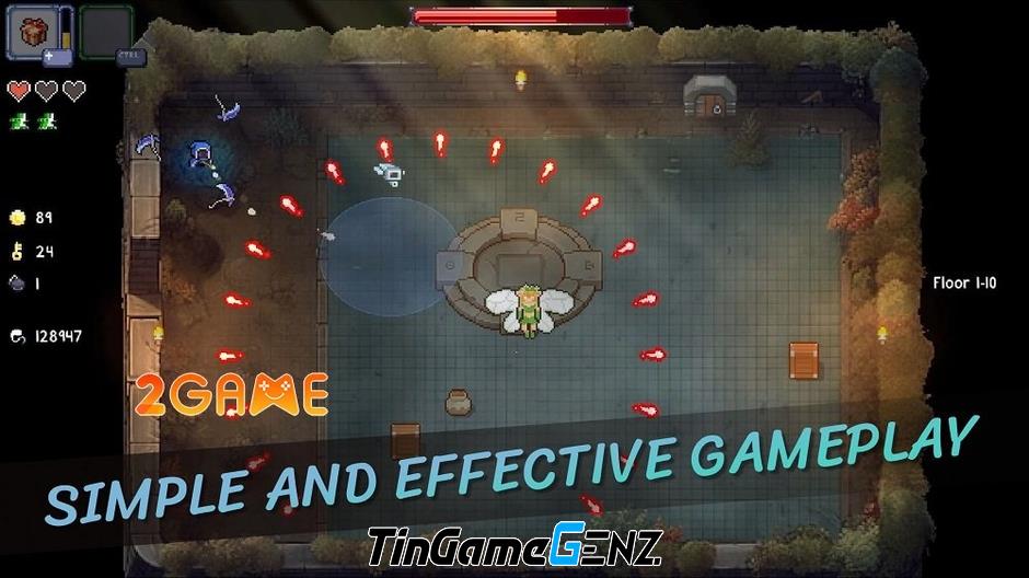 The Last Game DEMO - Game roguelite tối giản với yếu tố bullet hell