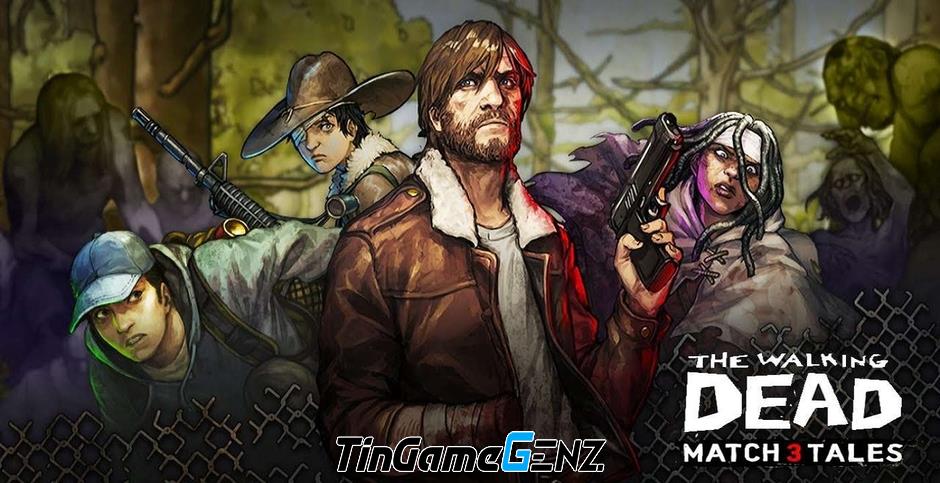 The Walking Dead Match 3 Tales - Game giải đố dựa trên IP kinh dị nổi tiếng mới phát hành