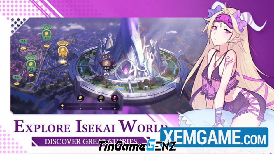 Thesia: Isekai World - game thử nghiệm đấu thẻ tướng mới.