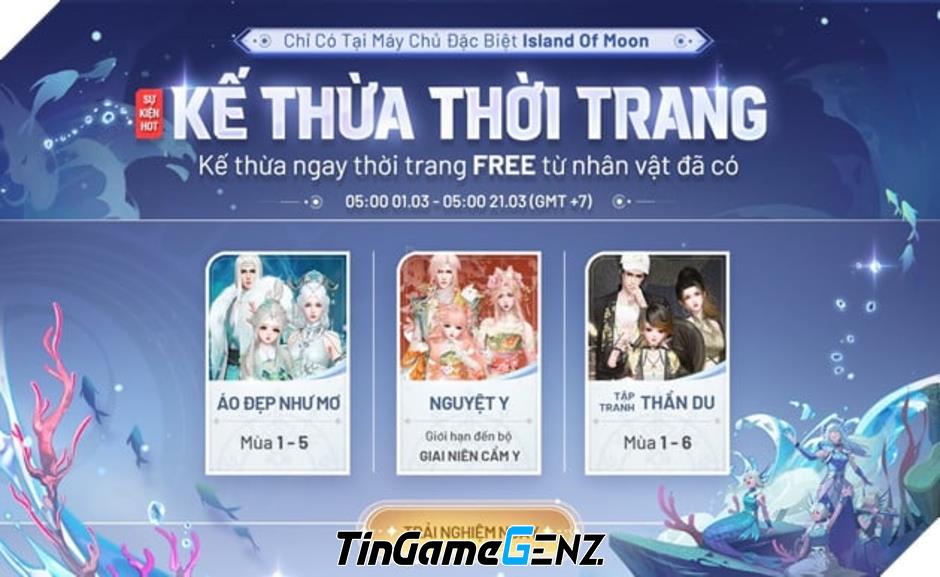 Thiên Dụ: Ra mắt phiên bản 2.5 kỷ niệm 1 năm, sự kiện hấp dẫn cho game thủ