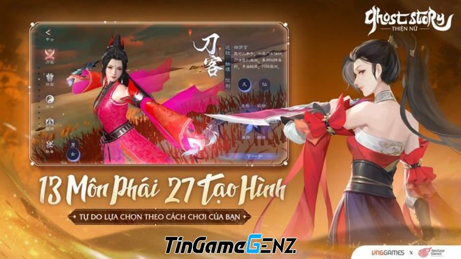 Thiện Nữ: Game nhập vai ngôn tình lãng mạn sắp ra mắt