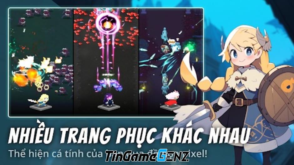 Thợ Săn Pixel: RPG Tự Động - Chiến Đấu, Lên Cấp Nhanh, Đồ Họa Pixel Dễ Thương