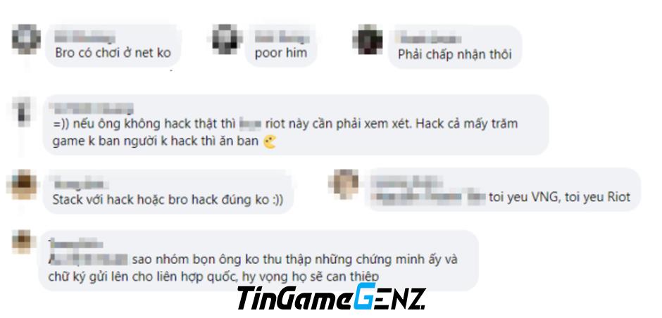 Thông báo từ VNG khiến game thủ phát ngôn uất hơn.