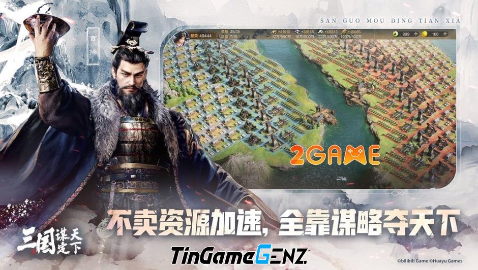 Three Kingdoms: Conquering the World – Game SLG của Bilibili.