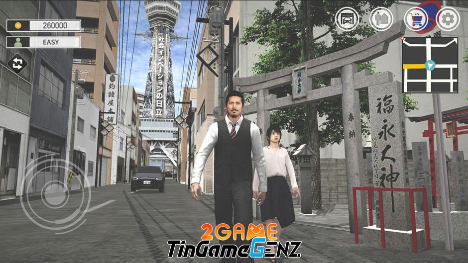 Thư giãn cuối tuần với game lái xe mô phỏng Japan Taxi Simulator: Driving.