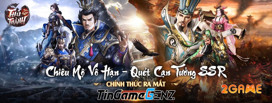 Thủ Thành Tam Quốc – Game chiến thuật 3Q sẽ ra mắt thị trường game Việt vào tháng 1