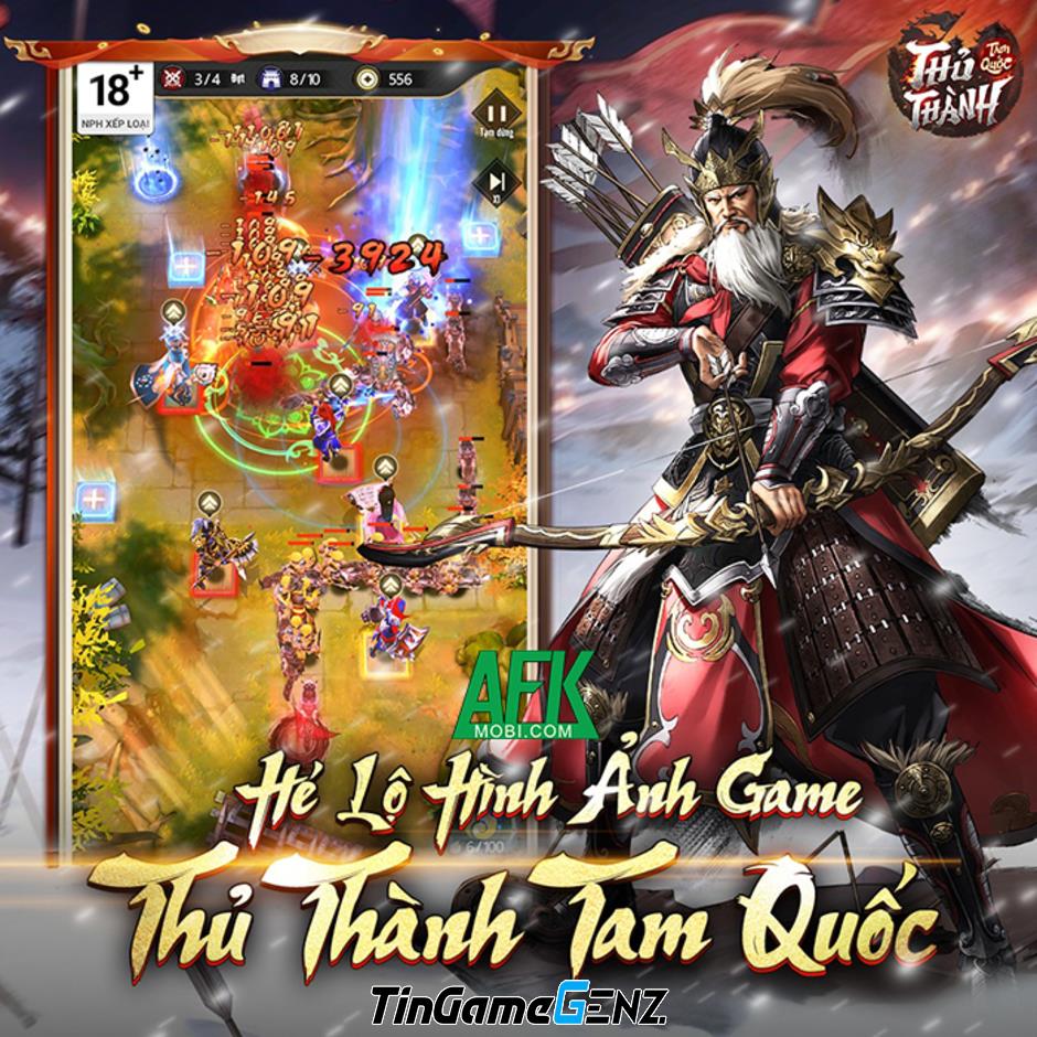 Thủ Thành Tam Quốc: Game Tower Defense và đấu tướng Việt Nam