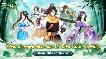 "Tiên Kiếm: Đăng Ký Trước Tựa Game Nhập Vai Hấp Dẫn Gặp Lại Tiêu Dao Trên Mobile!"